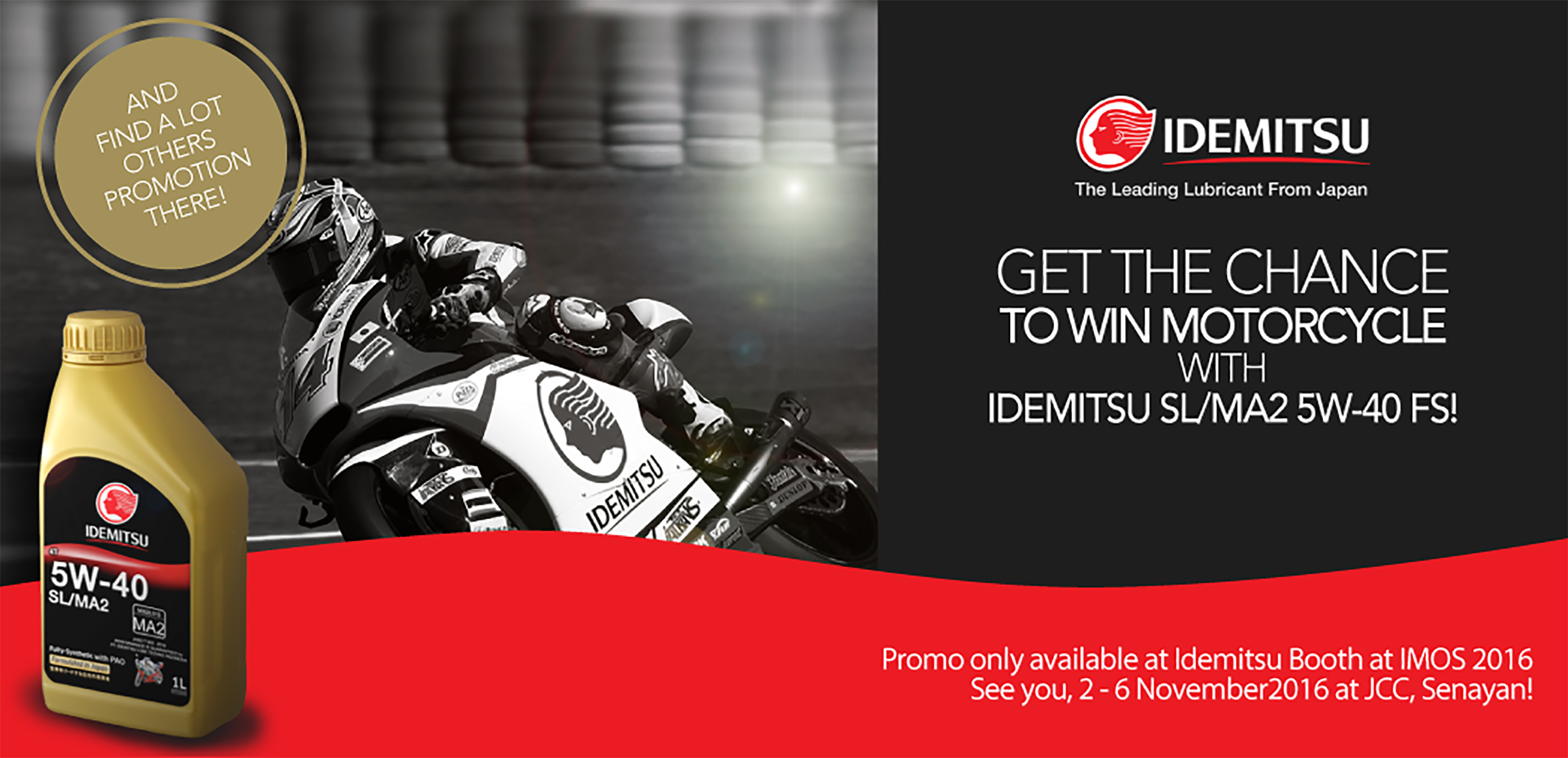 Idemitsu Siap Ramaikan Pameran Motorbike Apparel IMHAX di Jakarta!
