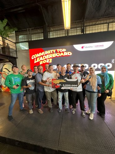 Idemitsu Kembali Menggelar Acara Top Leaderboard Reward Kepada Komunitas 2W dan 4W